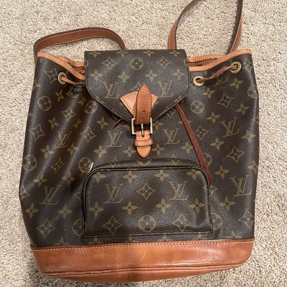 used louis vuitton montsouris with no box - Picture 1 of 6